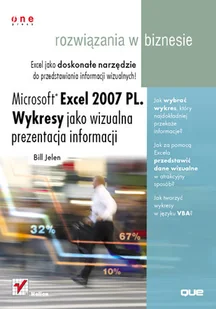 Microsoft Excel 2007 Pl. Wykresy jako wizualna prezentacja informacji. Rozwiązania w biznesie - Aplikacje biurowe - miniaturka - grafika 1