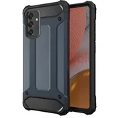 Etui i futerały do telefonów - Etui HURTEL Hybrid Armor do Samsung Galaxy A56 Niebieski - miniaturka - grafika 1