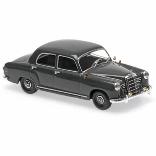 Minichamps Mercedes-Benz 180 (W120) 1955 (grey) GXP-599241 - Kolekcjonerskie modele pojazdów - miniaturka - grafika 1