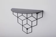 Półki do salonu - POLYHEDRA Półka Stiga / PM White F.201814 - miniaturka - grafika 1