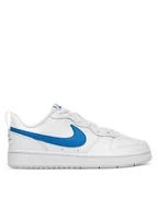 Buty dla dziewczynek - Nike Sneakersy BQ5448-123 Biały - miniaturka - grafika 1