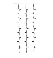 Oświetlenie świąteczne - Zewnętrzne światełka kurtyna 1x1,5m LED 9,2W WW 100p CHRISSLINE 705989 Markslojd - miniaturka - grafika 1