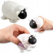 Zabawki sensoryczne - GNIOTEK wesoły BARANEK Antystresowy Miękki Sensoryczny OWIECZKA - miniaturka - grafika 1