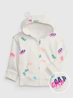 Bluzy i sweterki niemowlęce - GAP Bluza w kolorze kremowym - miniaturka - grafika 1