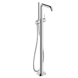 HANSGROHE 73440000 Tecturis S Jednouchwytowa bateria wannowa, wolnostojąca Chrom - Baterie wannowe i prysznicowe - miniaturka - grafika 1