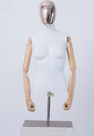 Manekiny wystawowe - Szykowny manekin galwanizerski DF-6DMT Egghead - miniaturka - grafika 1