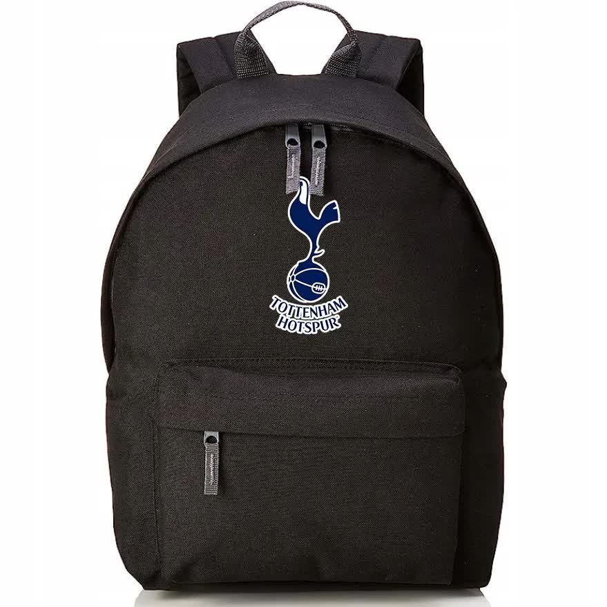 PLECAK DO SZKOŁY CZARNY Sportowy na Trening Piłka TOTTENHAM HOTSPUR Wzory