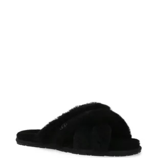 UGG Ocieplane obuwie domowe W SCUFFITA | z dodatkiem skóry - Kapcie damskie - miniaturka - grafika 1