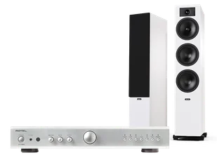 Rotel A11 MkII (srebrny) + Tesi 6 (biały) - Zestawy stereo - miniaturka - grafika 1