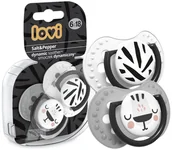 Smoczki uspokajające - LOVI SMOCZEK DYNAMICZNY ORTODONTYCZNY 2szt. 6-18 m - miniaturka - grafika 1