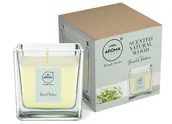 Świece - Aroma Home Woody Series Świeca Basil & Verbena 155 g - miniaturka - grafika 1