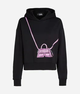 Damska bluza z kapturem Karl Lagerfeld - Bluzki damskie - miniaturka - grafika 1