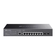 Pozostałe akcesoria sieciowe - TP-Link Omada SG3210 łącza sieciowe Zarządzany L2/L3 Gigabit Ethernet (10/100/1000) 1U Czarny - miniaturka - grafika 1