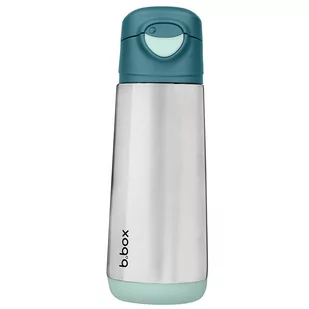 Butelka termiczna z ustnikiem sportowym 500 ml, Emerald Forest, b.box - Bidony dla dzieci - miniaturka - grafika 1