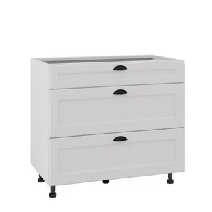 London Szafka Dolna Ds-90-2W-1N_Modernbox Biały Mat - Meble kuchenne - miniaturka - grafika 1