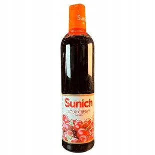 Sour cherry syrup Sunich 780ml - Syropy i koncentraty owocowe - miniaturka - grafika 1