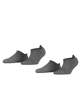 Skarpetki damskie - ESPRIT Mężczyźni Skarpety do trampek Active Basic 2-Pack M SN Trwała Organiczna Bawełna krótkie jednokolorowe 2 Pak, Szary (Light Grey Melange 3390), 39-42 - miniaturka - grafika 1
