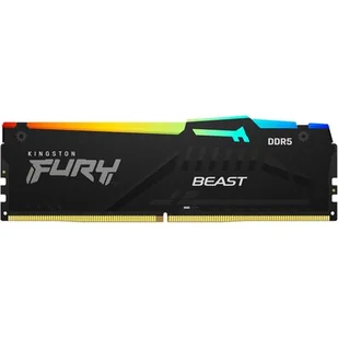KINGSTON DDR5 Fury Beast Black RGB 32GB (1*32GB)/6000 CL40 KF560C40BBA-32 - Pamięci RAM - miniaturka - grafika 1