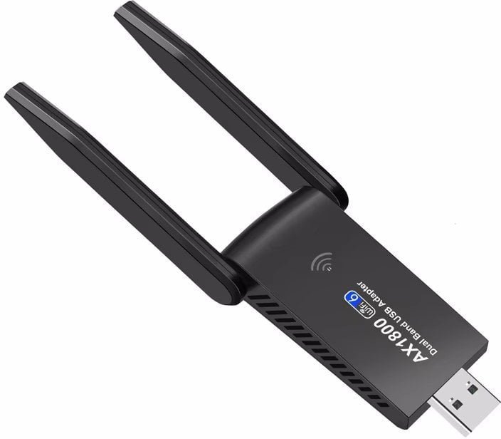 Karta sieciowa Roger RoGer UBAX6 USB 3.0 WiFi 6 Adapter 802.11ax / 1800mbps / Realtek 8832BU