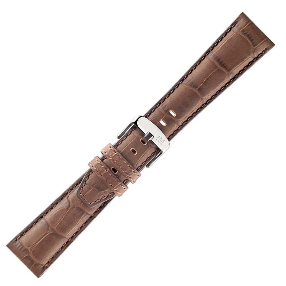Pasek do zegarka Morellato A01X4497B44034CR18 brązowy 18mm