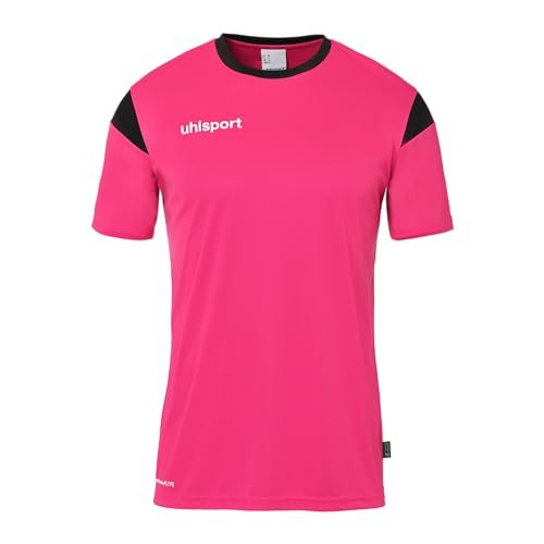 uhlsport Squad 27 koszulka piłkarska z krótkim rękawem, koszulka sportowa dla dzieci i dorosłych, uniseks, oddychająca koszulka piłkarska