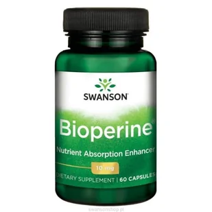 SWANSON Bioperyna 10mg - (60 kap) - Odchudzanie i oczyszczanie - miniaturka - grafika 1