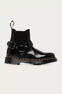 Botki damskie - Dr. Martens Botki skórzane Wincox - grafika 1