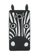 Etui i futerały do telefonów - 3D Zebra Samsung Galaxy J5 Czarny - miniaturka - grafika 1