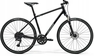 Rower crossowy Merida CROSSWAY 300 S(47) GLOSSY BLACK(SILVER) - Rowery - miniaturka - grafika 1