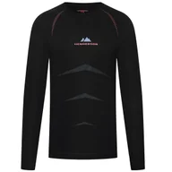 Pozostała odzież narciarska - HENDERSON Podkoszulek Męski Czarny Bawełna Elastyczny 22969 Rozmiar L - miniaturka - grafika 1