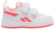 Buty dla dziewczynek - Reebok Royal Prime 2.0 Two Strap sneakersy dziewczęce, Ftwrwhite Sunsetcoral Sunkissedorange, 26 EU - miniaturka - grafika 1