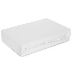 Prześcieradło EUROFIRANY Premium Jersey 4 240 x 220 cm Kremowy - Prześcieradła - miniaturka - grafika 1