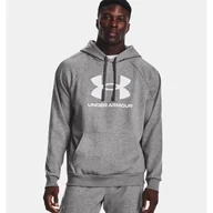 Bluzy sportowe męskie - Bluza fitness męska Under Armour Rival Fleece Logo HD - miniaturka - grafika 1