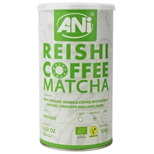 Ani Kawa rozpuszczalna "reishi matcha" 100 g Bio - kawa - Kawa - miniaturka - grafika 1
