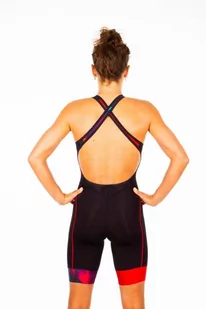 ZEROD Strój triathlonowy damski START new wave - Bielizna sportowa męska - miniaturka - grafika 2