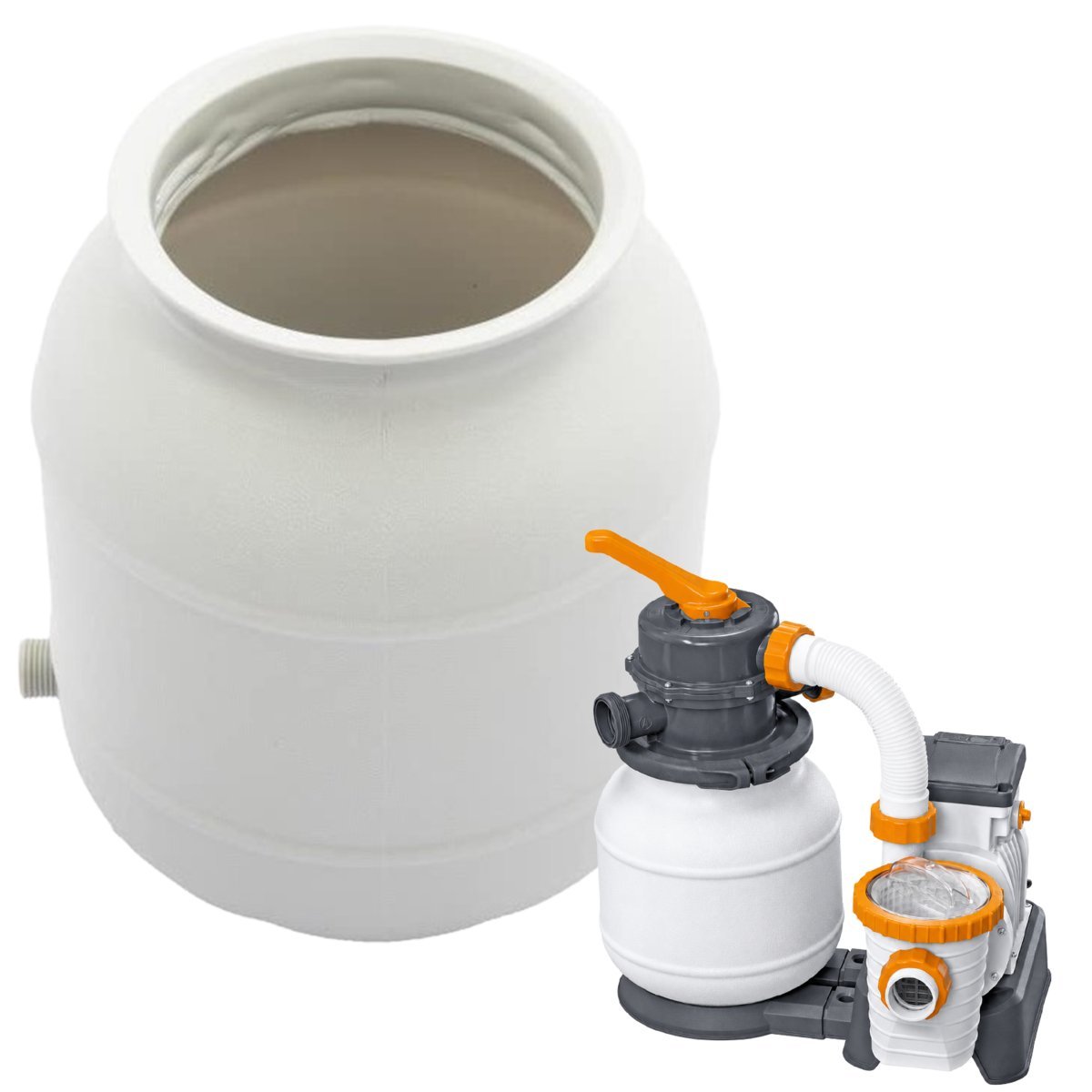 Bestway zbiornik kubeł filtracyjny 9kg na piasek do pompy  filtra flowclear