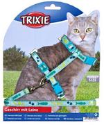 Trixie TRIXIE Szelki dla kociąt z motywem |Dwie saszetki karmy Happy Cat GRATIS!