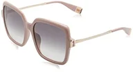 Okulary przeciwsłoneczne - Furla SFU626 Okulary, Shiny Full Tort Pink, 58 dla kobiet, Shiny Pełna Pink Ciasto - miniaturka - grafika 1