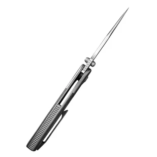 Nóż składany WE Knife Nitro Mini WE22015-3 gray / black micarta - Noże - miniaturka - grafika 7