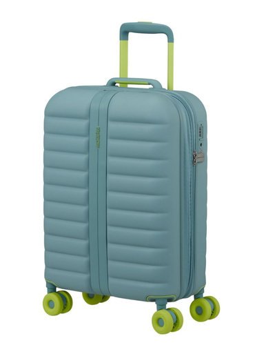 Walizka mała poszerzana American Tourister NeoVibe - muted mint