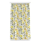 Zasłony - Gotowa zasłona na taśmę wzór 150x280 Żółte kwiaty, Fabricsy - miniaturka - grafika 1