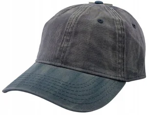 Czapka z daszkiem damska męska młodzieżowa JEANS bez wzoru 55-60cm DENIM - Czapki i chusty sportowe męskie - miniaturka - grafika 1