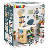 Zabawy w naśladowanie dorosłych - Market z wózkiem Smoby - miniaturka - grafika 1