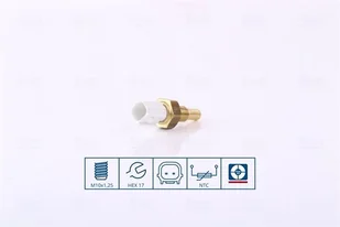 Czujnik, temperatura płynu chłodzącego Nissens 207071 - Czujniki - miniaturka - grafika 1