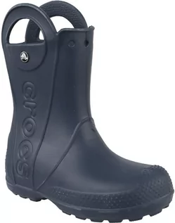 Buty dla dziewczynek - Kalosze Crocs Handle It Rain Boot Kids 12803-410 Rozmiar: 34/35 - grafika 1