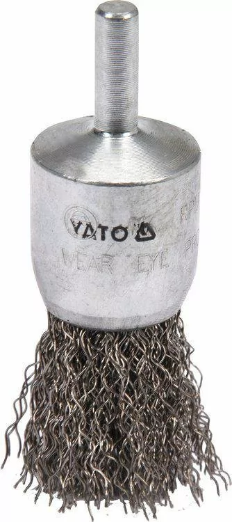 Yato Szczotka Doczołowa Z Trzpieniem 25mm Inox