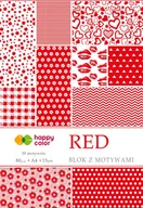 Powieści i opowiadania - Blok A4/10 z motywami Red HAPPY COLOR - miniaturka - grafika 1