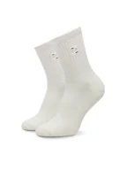 Skarpetki męskie - Filling Pieces Skarpety Wysokie Męskie Patch 68513711901 Biały - miniaturka - grafika 1