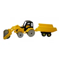Samochody i pojazdy dla dzieci - Walec Z Przyczepą - miniaturka - grafika 1