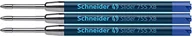 Wkłady do długopisów - Schneider 77347 Slider 755 wkład do długopisu (technologia ViscoGlide, trwały, XBExtrabreit), 3 sztuki w blistrze, niebieski - miniaturka - grafika 1